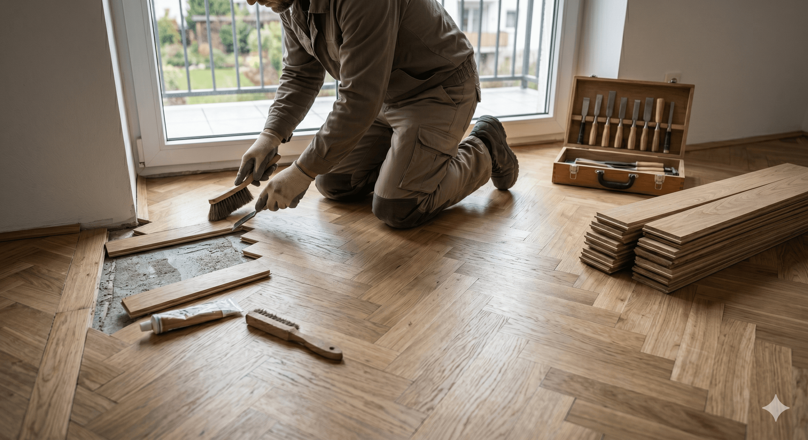 Parkett reparieren